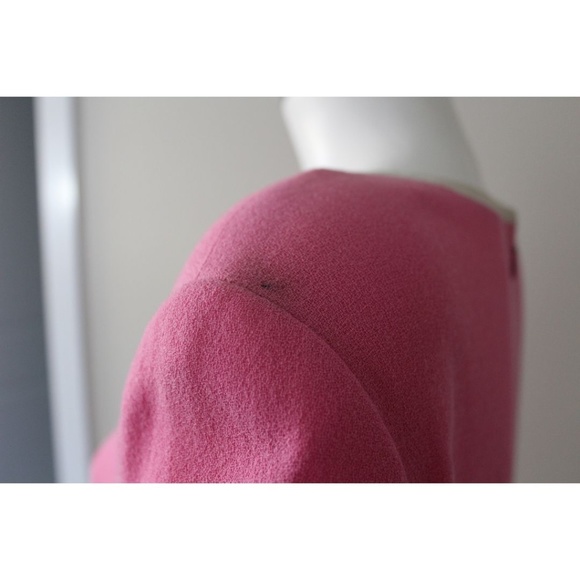 🌟Vintage🌟 1960's Galanos Mid Mod Crepe Dress - Picture 6 of 7